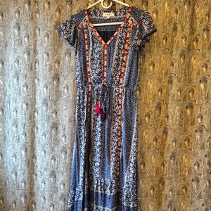 THML Floral BoHo Maxi Dress